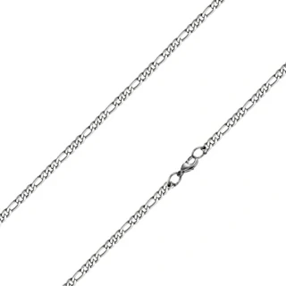 Řetízek z chirurgické oceli Figaro 3 mm