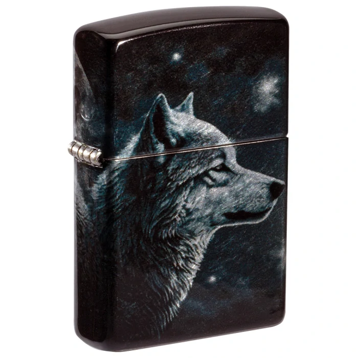 Benzínový zapalovač Zippo Wolves Design