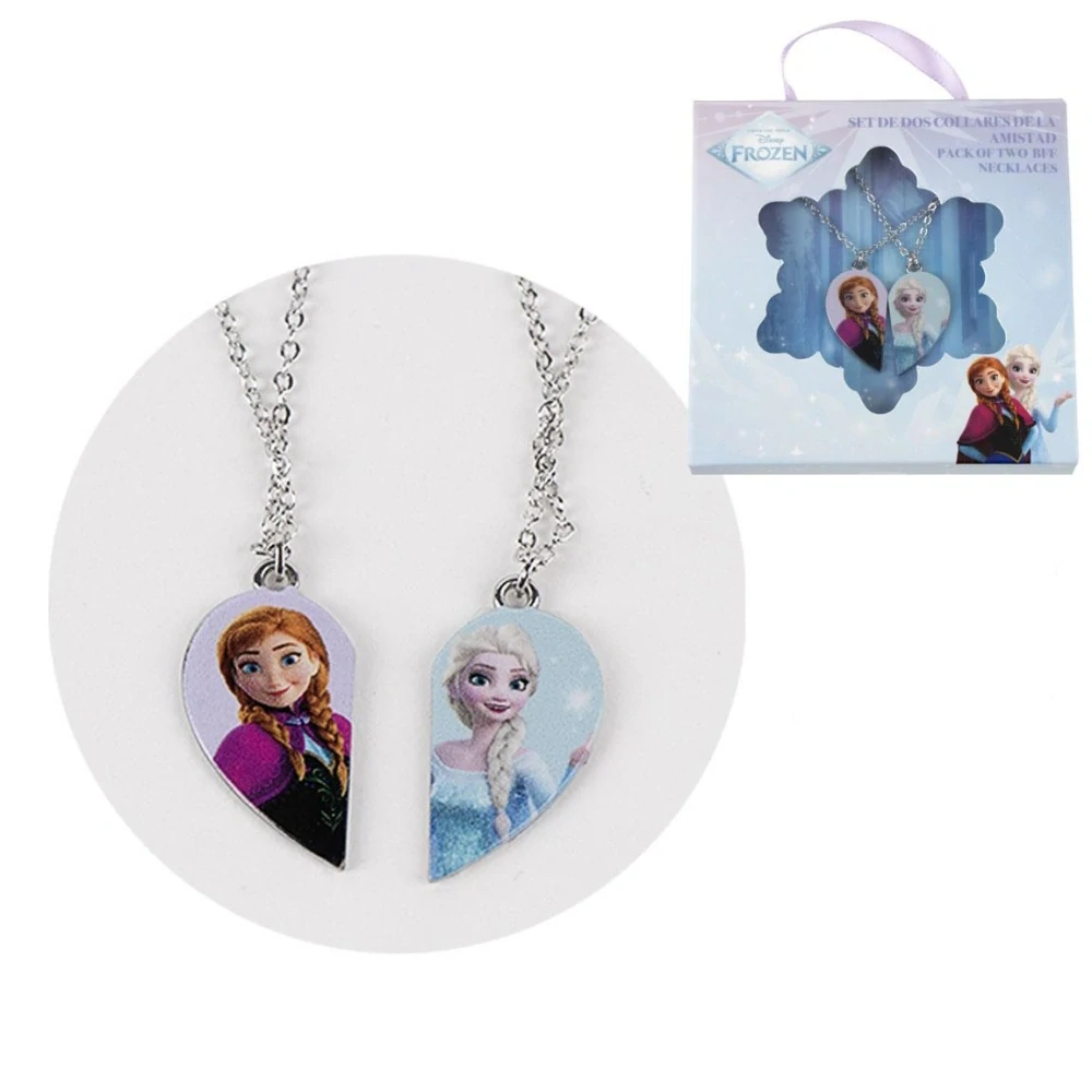 Frozen Ledové království – BFF náhrdelníky pro kamarádky 2 ks | Anna a Elsa
