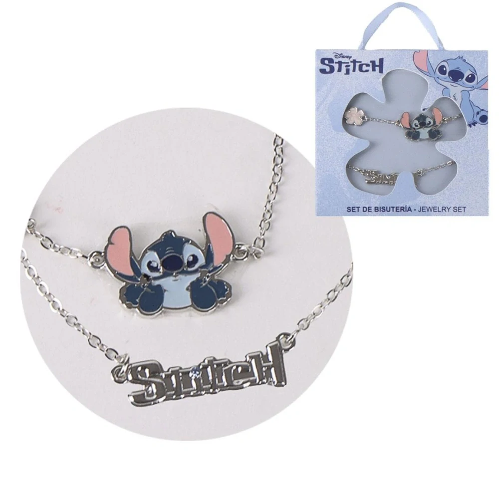 Dětská sada náramků Disney Stitch – 2 náramky v dárkovém balení