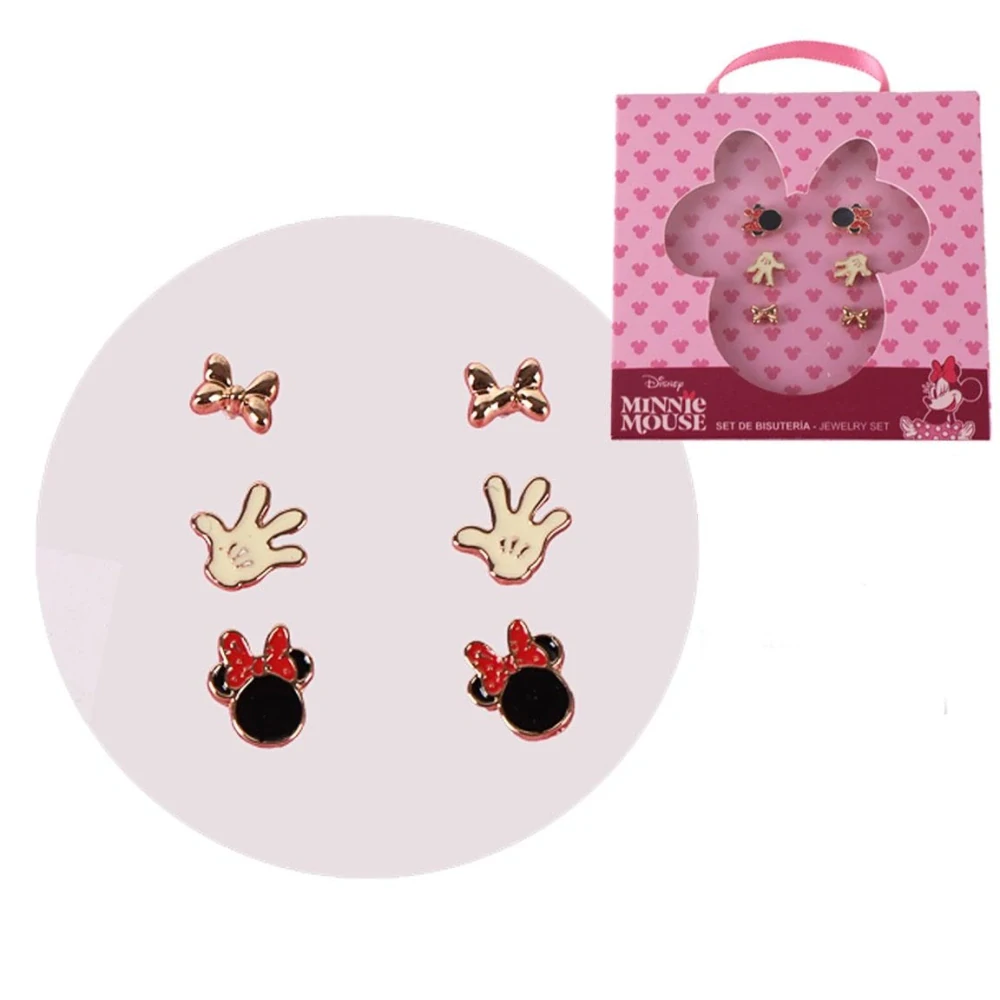 Dětský set náušnic Minnie Mouse v dárkovém balení