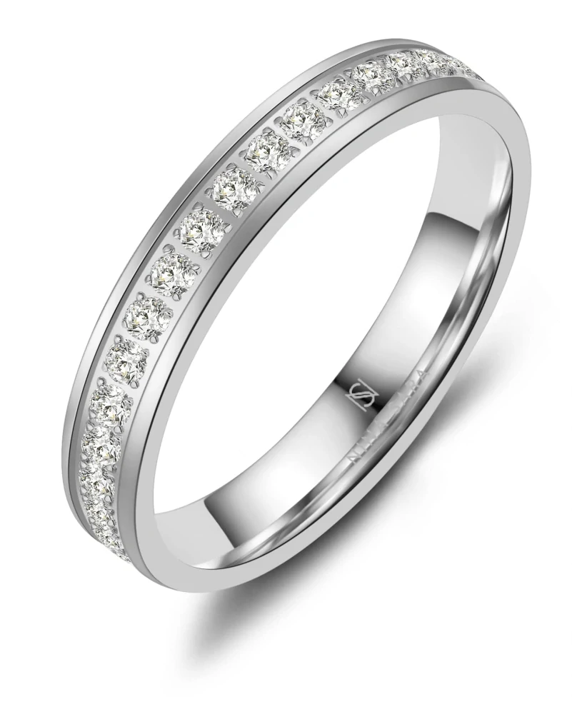 Luxusní ocelový prsten 💍 Věčnost lásky