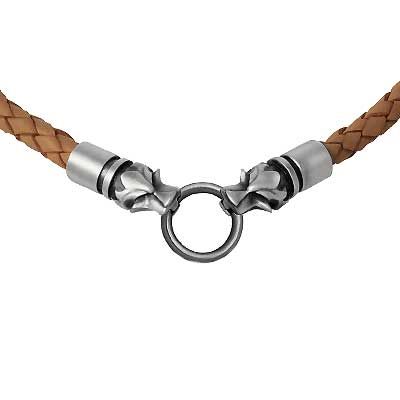 Řetízek CL15 Braided Leather CL15