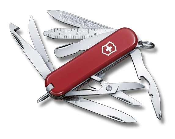 Kapesní nůž Victorinox MiniChamp červený