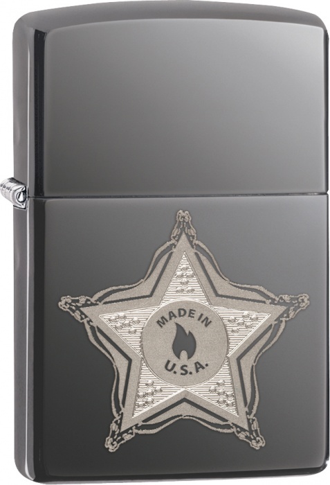 Benzínový zapalovač Zippo Skull Badge 25345