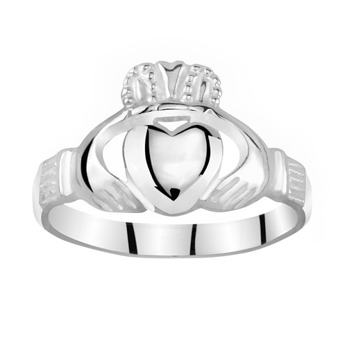 Dámský celostříbrný prsten CLADDAGH
