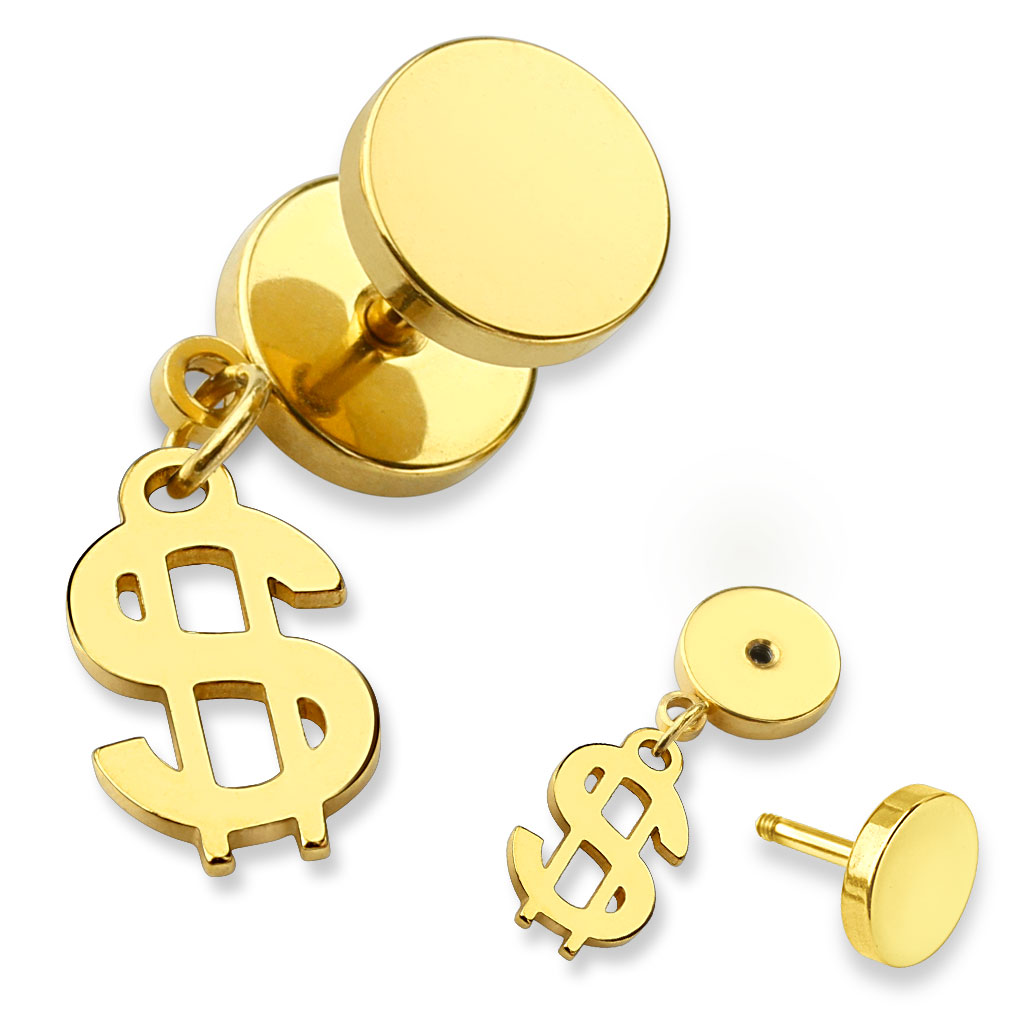 Piercing falešný plug PSFX-104
