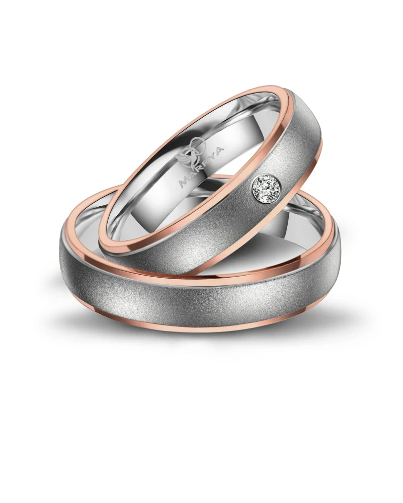 Snubní titanové  prsteny TI-12