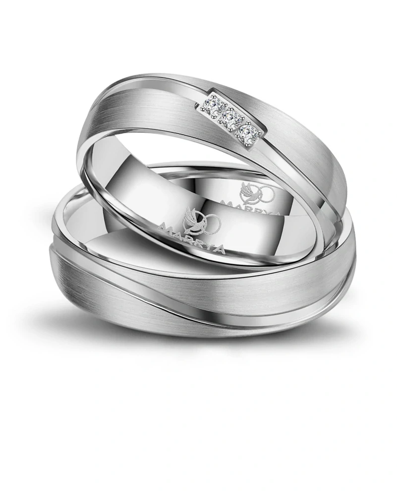 Snubní prsteny chirurgická ocel ES-01