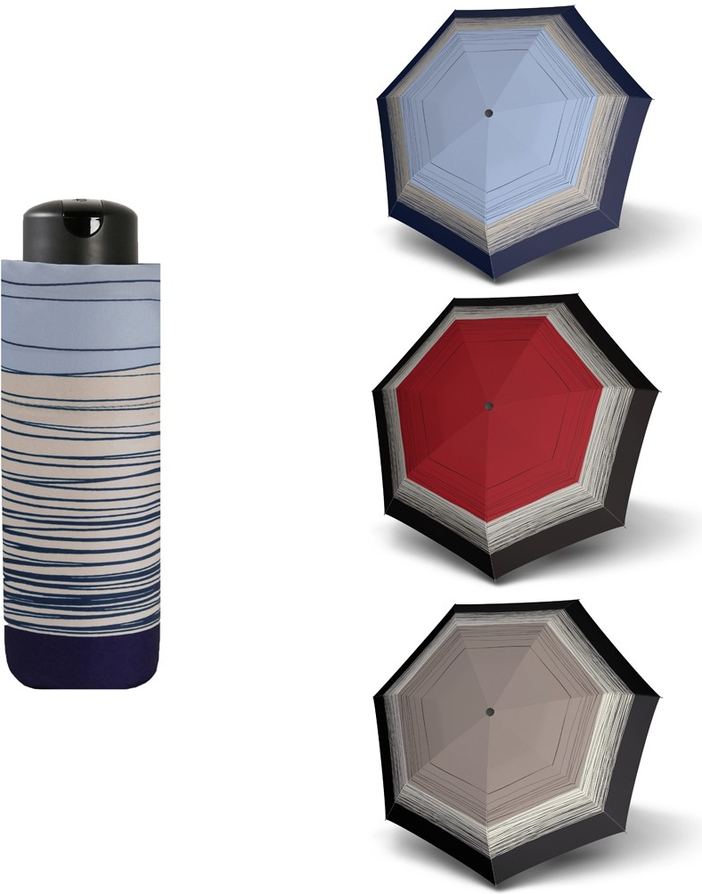 Doppler Mini XS Carbonsteel LINEE - dámský skládací deštník
