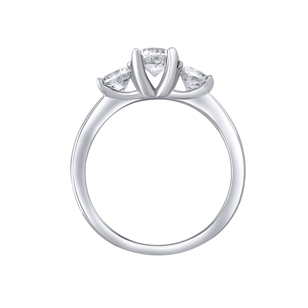 SILVEGO stříbrný prsten VICTORIA se Swarovski® Zirconia