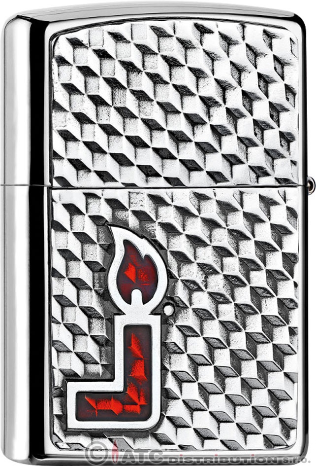 Benzínový zapalovač Zippo ZI DOPPEL EMBLEM