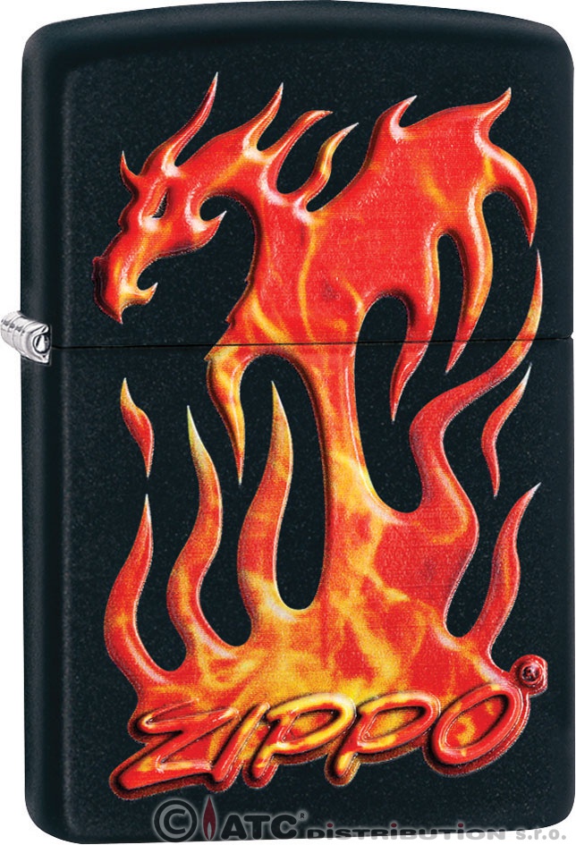 Benzínový zapalovač Zippo FLAMING DRAGON 26845