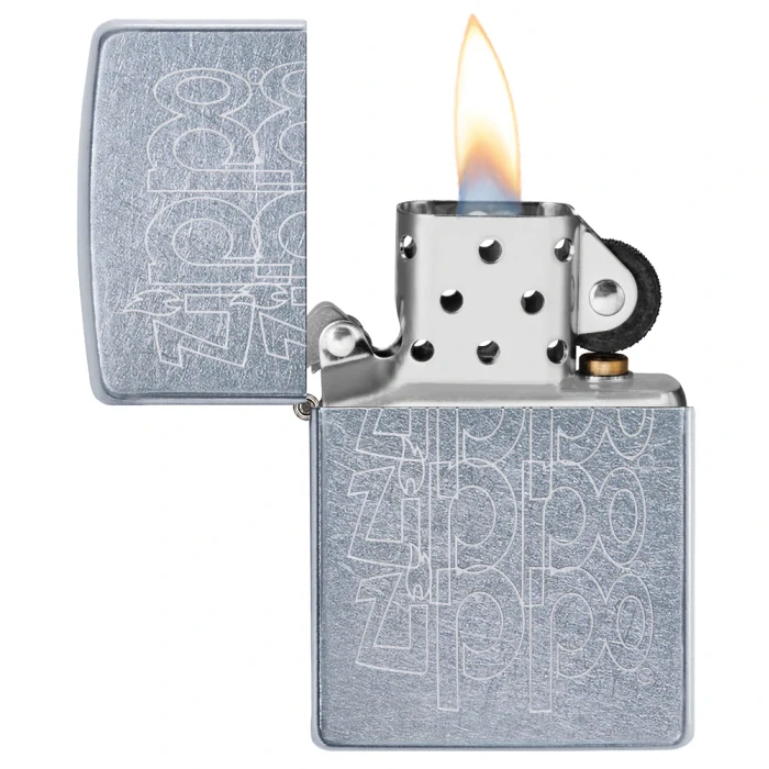 Benzínový zapalovač Zippo LOGO VARIATION 3 25504