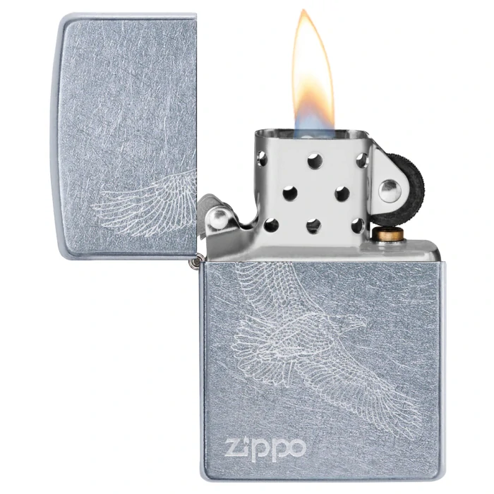 Benzínový zapalovač Zippo LARGE EAGLE DESIGN B