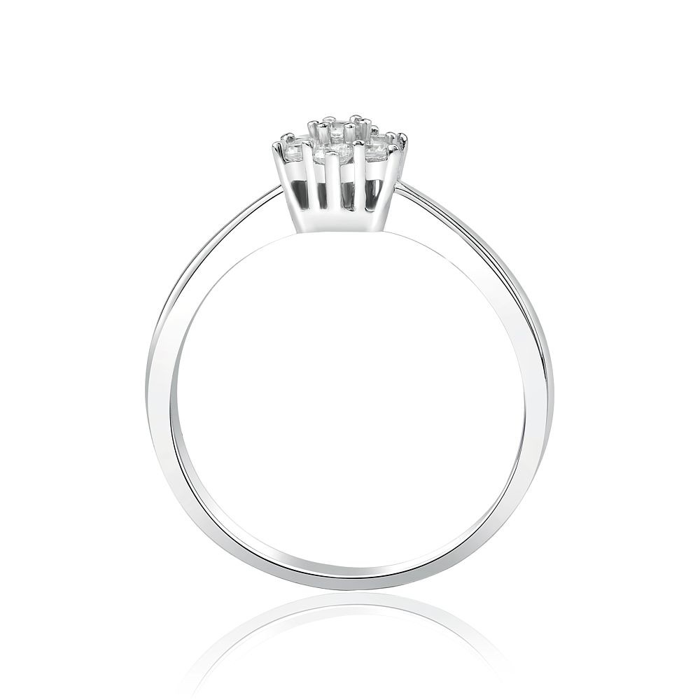SILVEGO stříbrný prsten FLORA se Swarovski® Zirconia