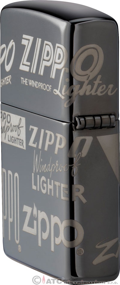 Benzínový zapalovač Zippo NEWSPRINT DESIGN