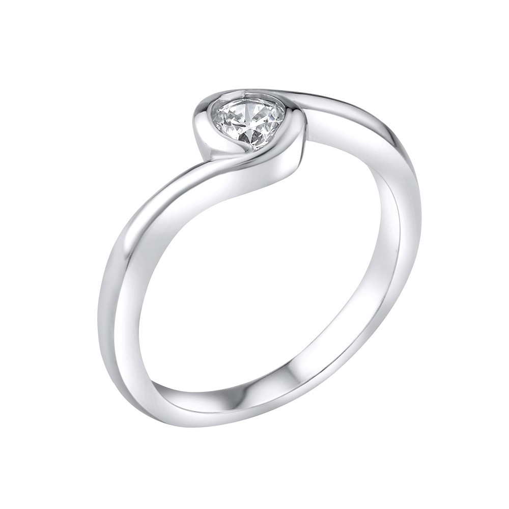 SILVEGO stříbrný prsten se Swarovski® Zirconia
