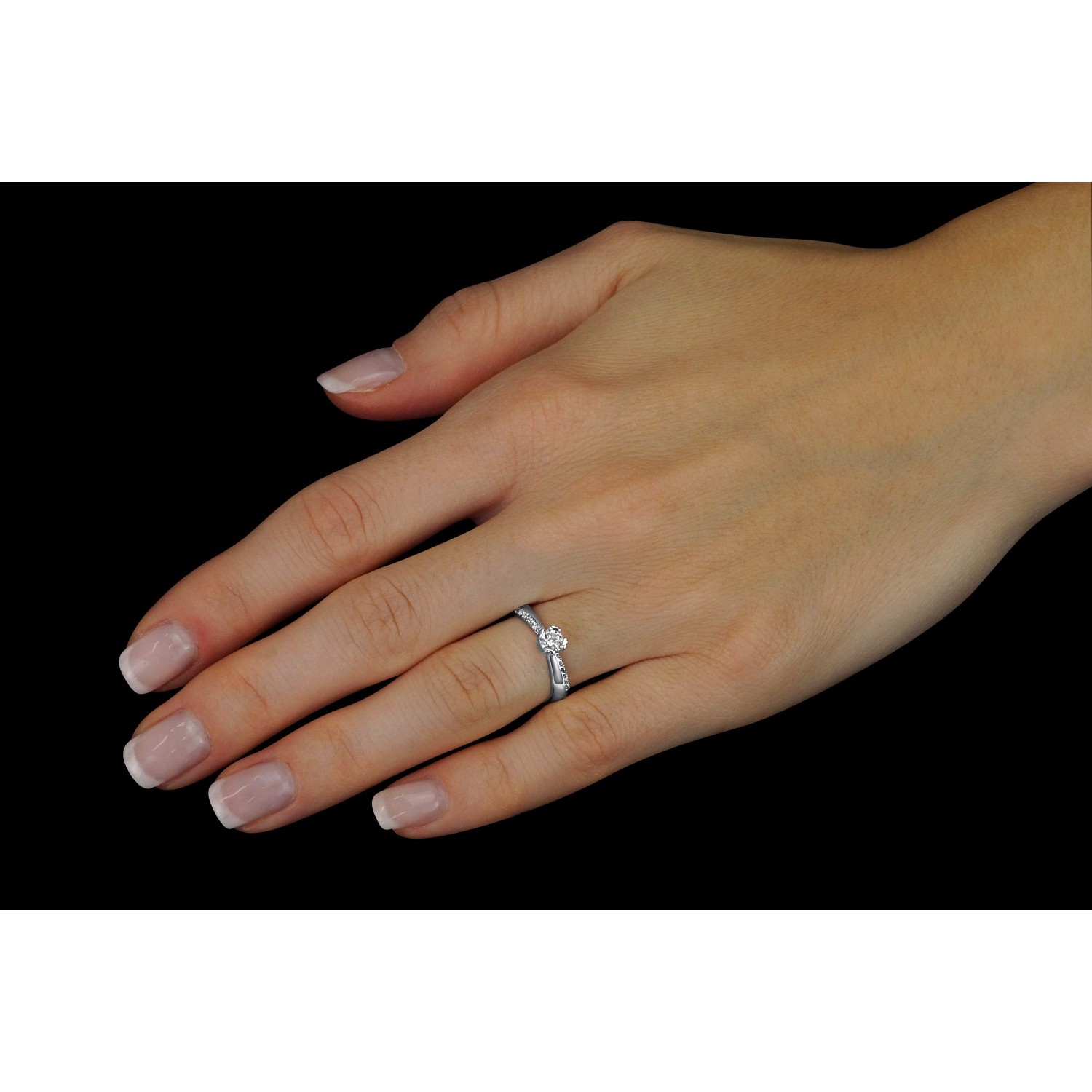 SILVEGO stříbrný prsten se Swarovski® Zirconia