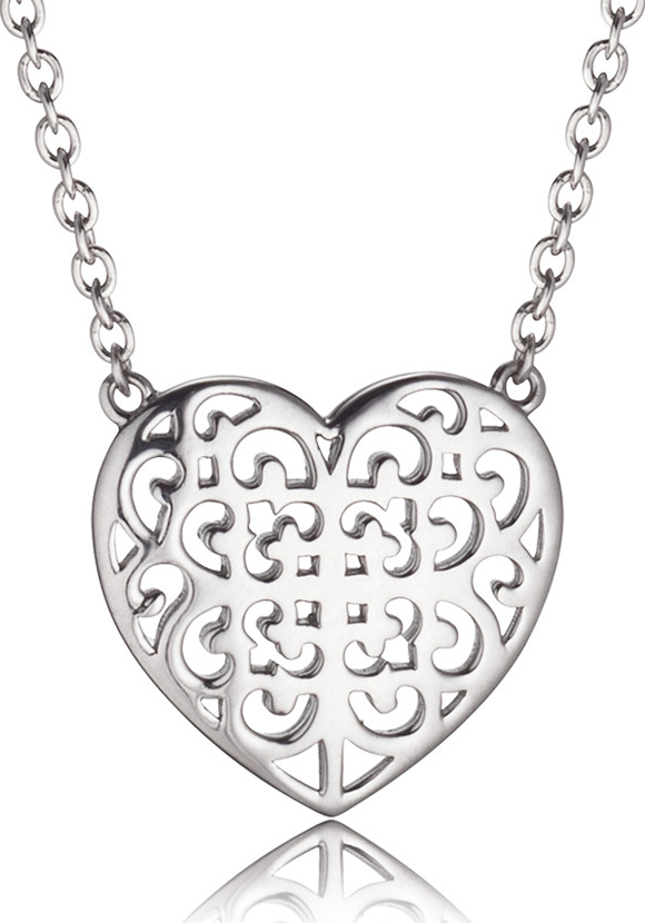 Náhrdelník ENGELSRUFER Srdce s ornamentem