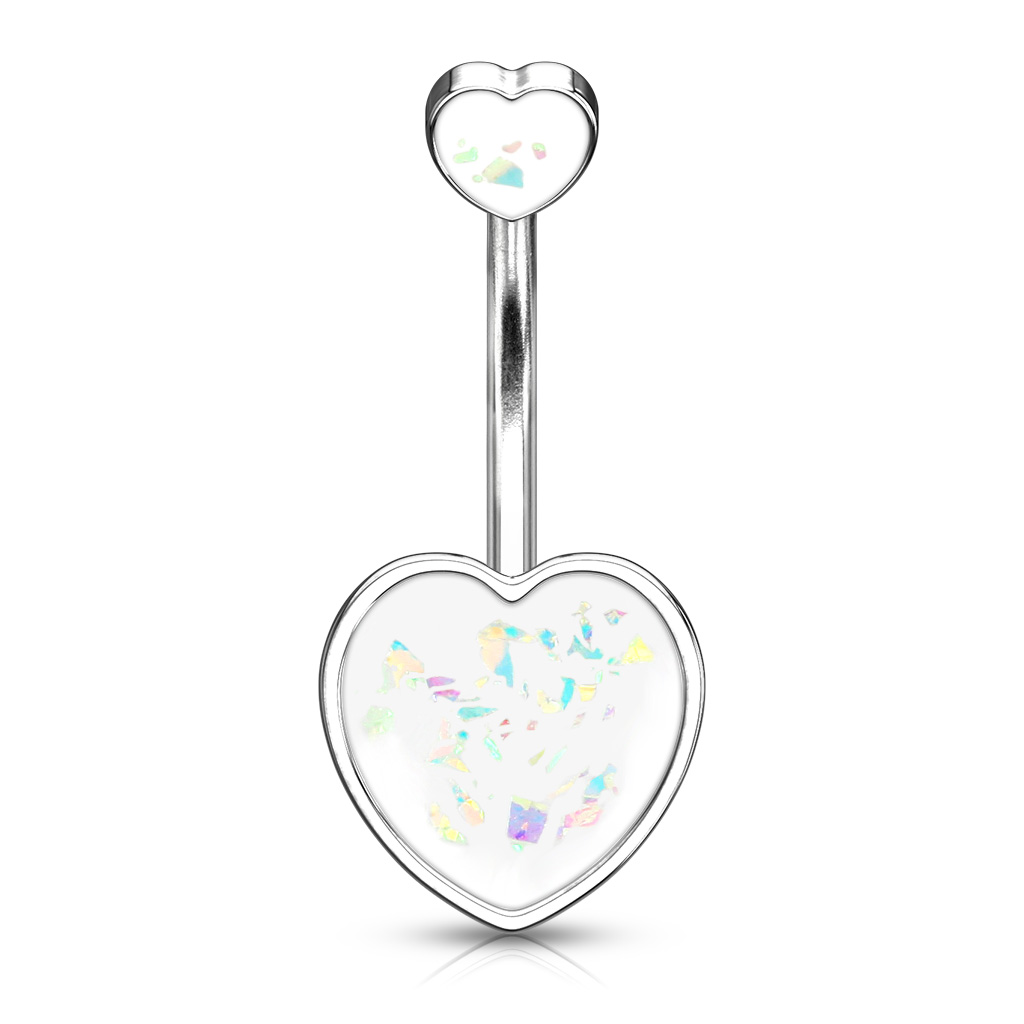 Piercing do pupíku z chirurgické oceli NSQ-5056