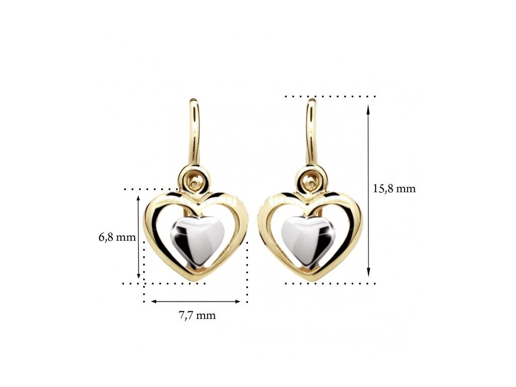 Dětské náušnice Cutie Jewellery C1604-ZB