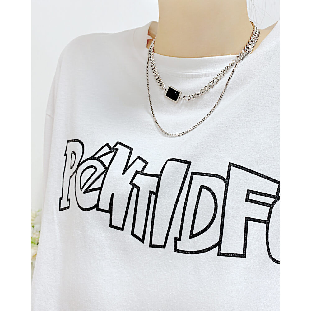 Náhrdelník Hip Hop Layered 