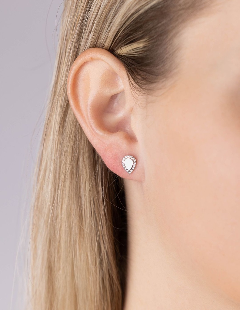 Stříbrné náušnice Aki s Brilliance Zirconia PRGSGE2136ES