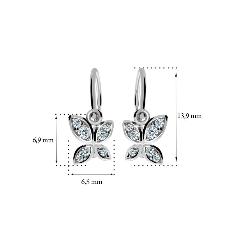 Dětské naušnice Cutie C2259-B 
