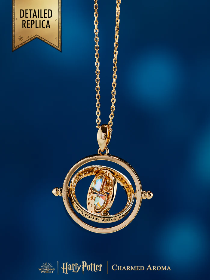 Vonná svíčka s náhrdelníkem Harry Potter Obraceč času