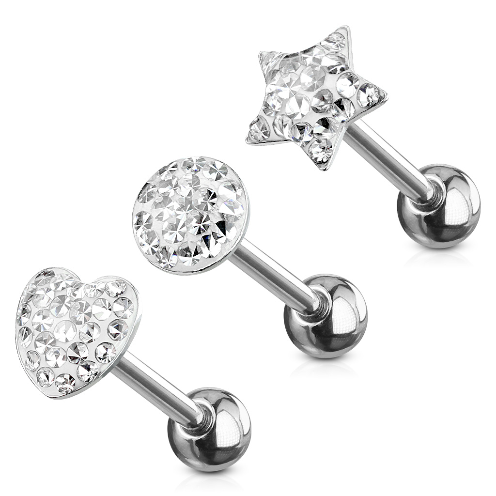 Piercing do jazyka pack VB-012