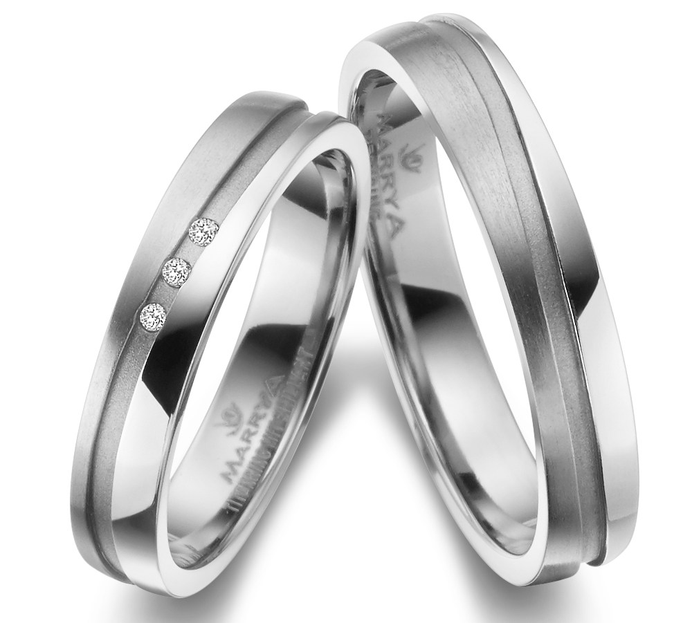 Snubní titanové prsteny Slunce