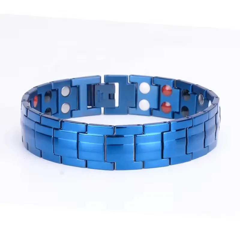 Pánský magnetický náramek Blue