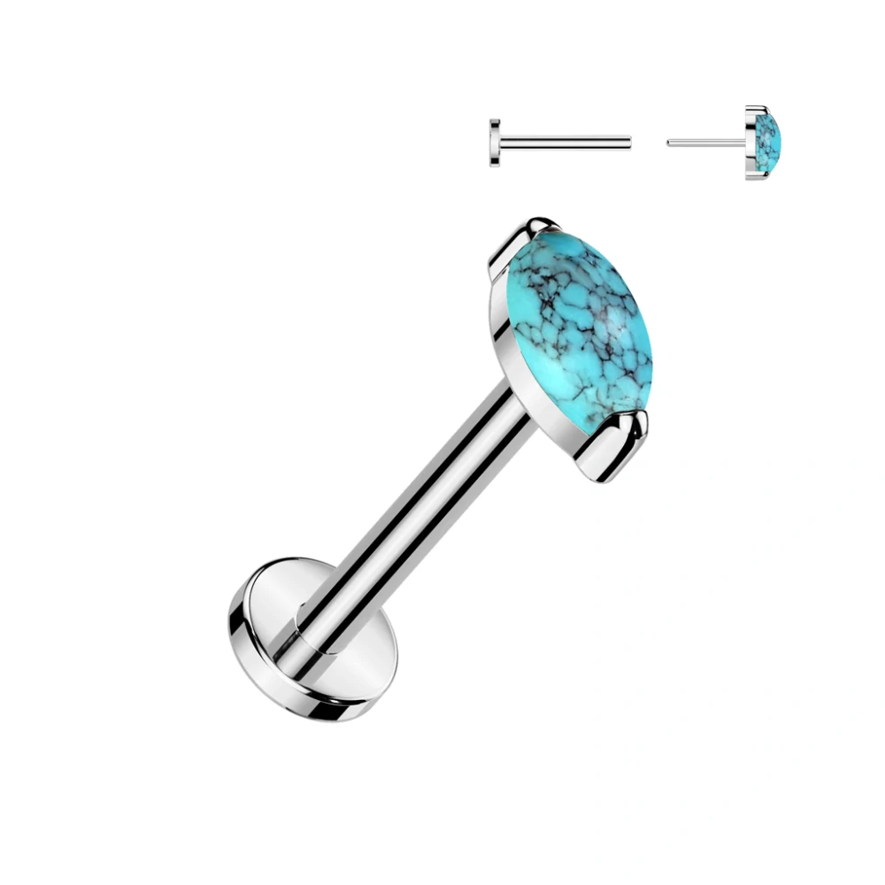 Piercing do brady - labreta TITAN