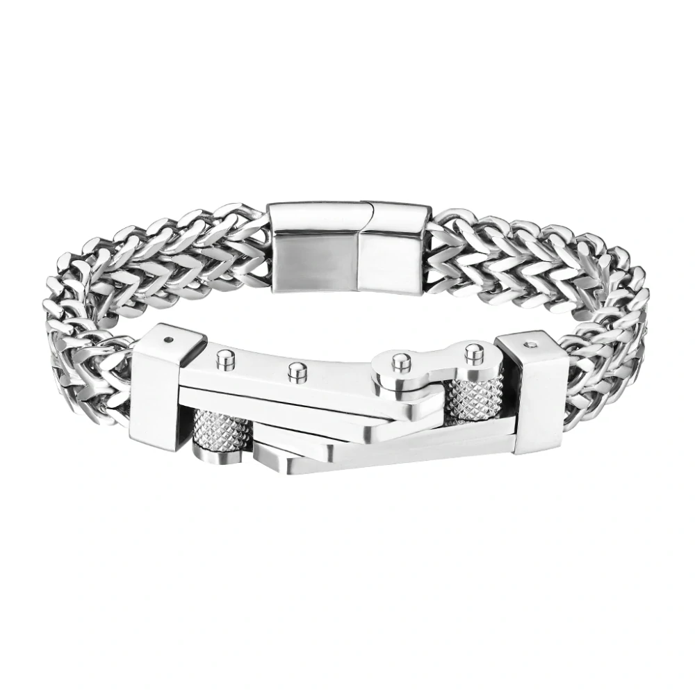 Náramek z chirurgické oceli Bicycle Chain