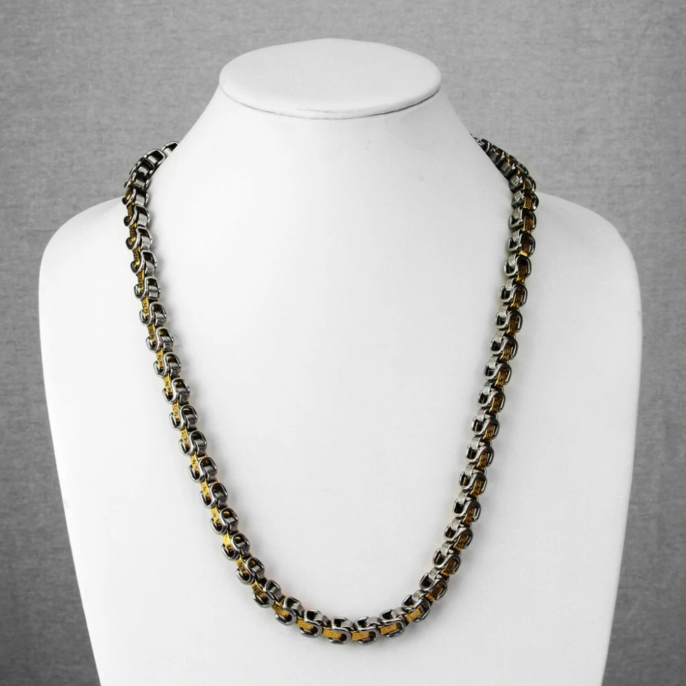 Řetízek z chirurgické oceli IP Duo-Tone