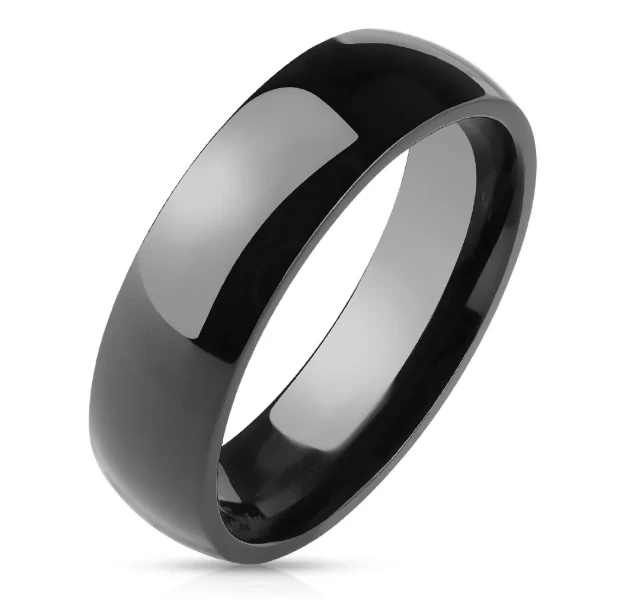 Snubní prsteny z wolframu R-TUF-005