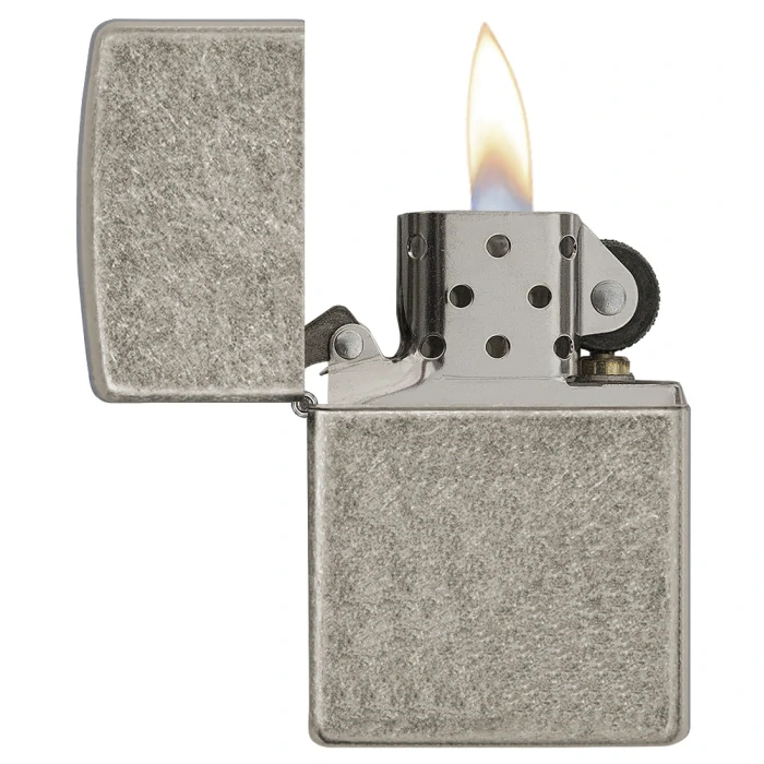 Benzínový zapalovač Zippo 27003 Armor® Antique Silver Plate