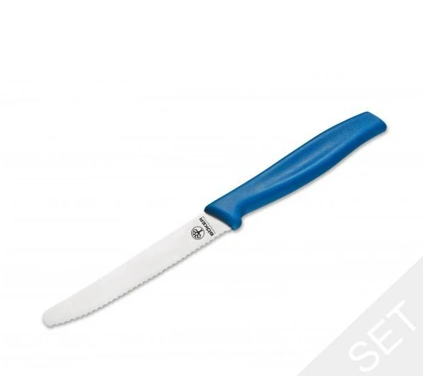 BÖKER sada nožů na chléb 21cm 03BO007 modrá 6 ks