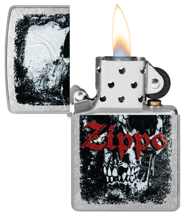Benzínový zapalovač ZIPPO Skull Design