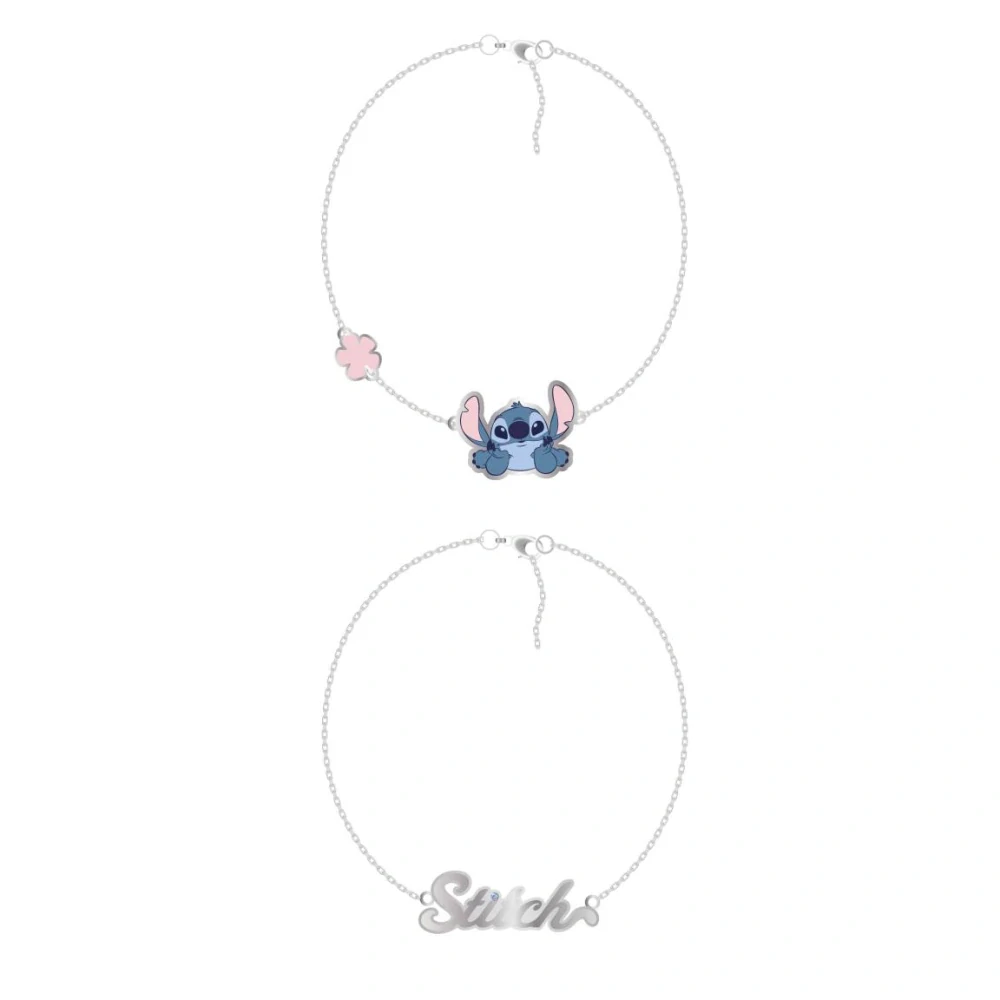 Dětská sada náramků Disney Stitch – 2 náramky v dárkovém balení