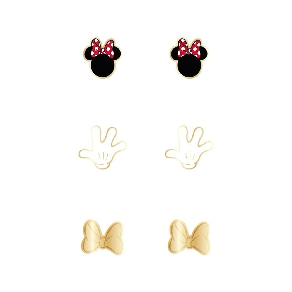 Dětský set náušnic Minnie Mouse v dárkovém balení
