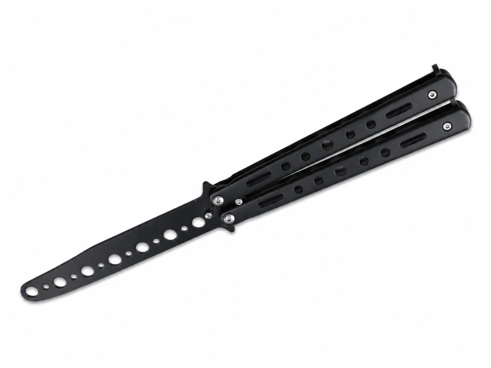 Tréninkový nůž motýlek (Balisong) Black