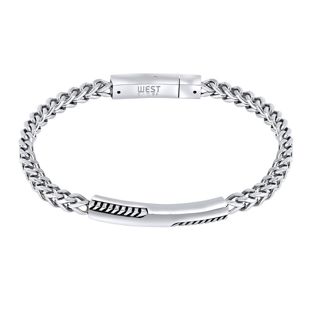 WEST SIDE ocelový náramek FORZA pro muže