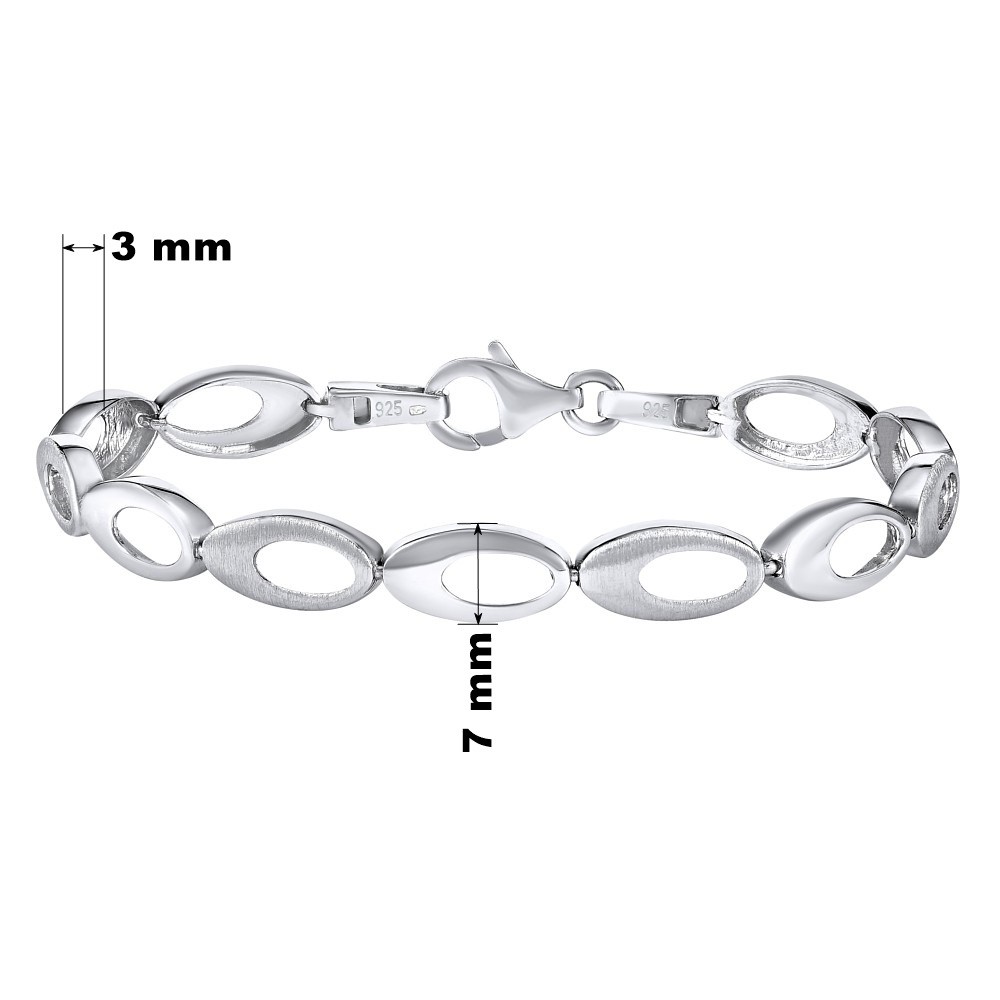 Dámský stříbrný náramek MERCY