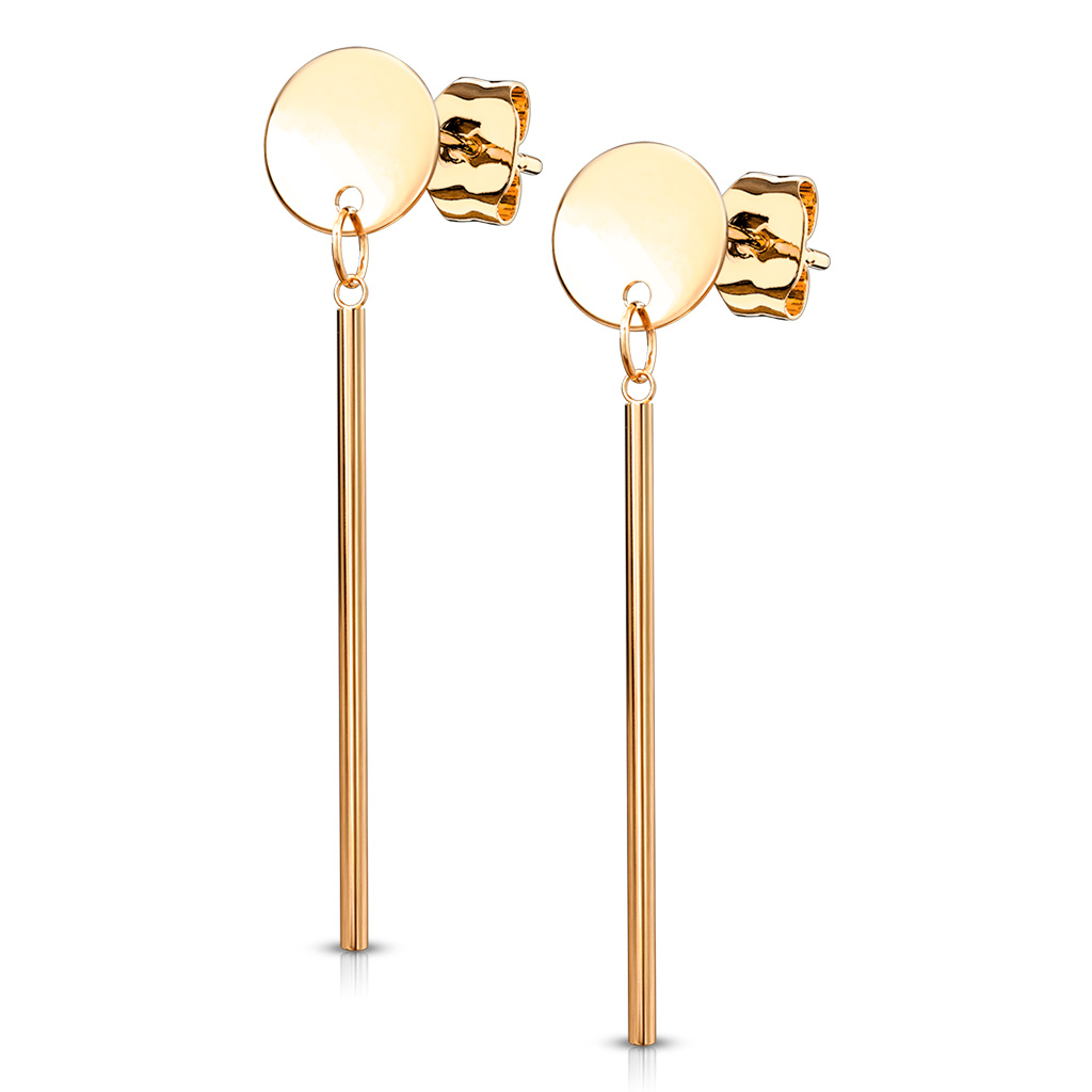 Náušnice chirurgická ocel SE3626