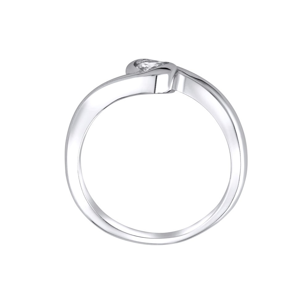 SILVEGO stříbrný prsten se Swarovski® Zirconia
