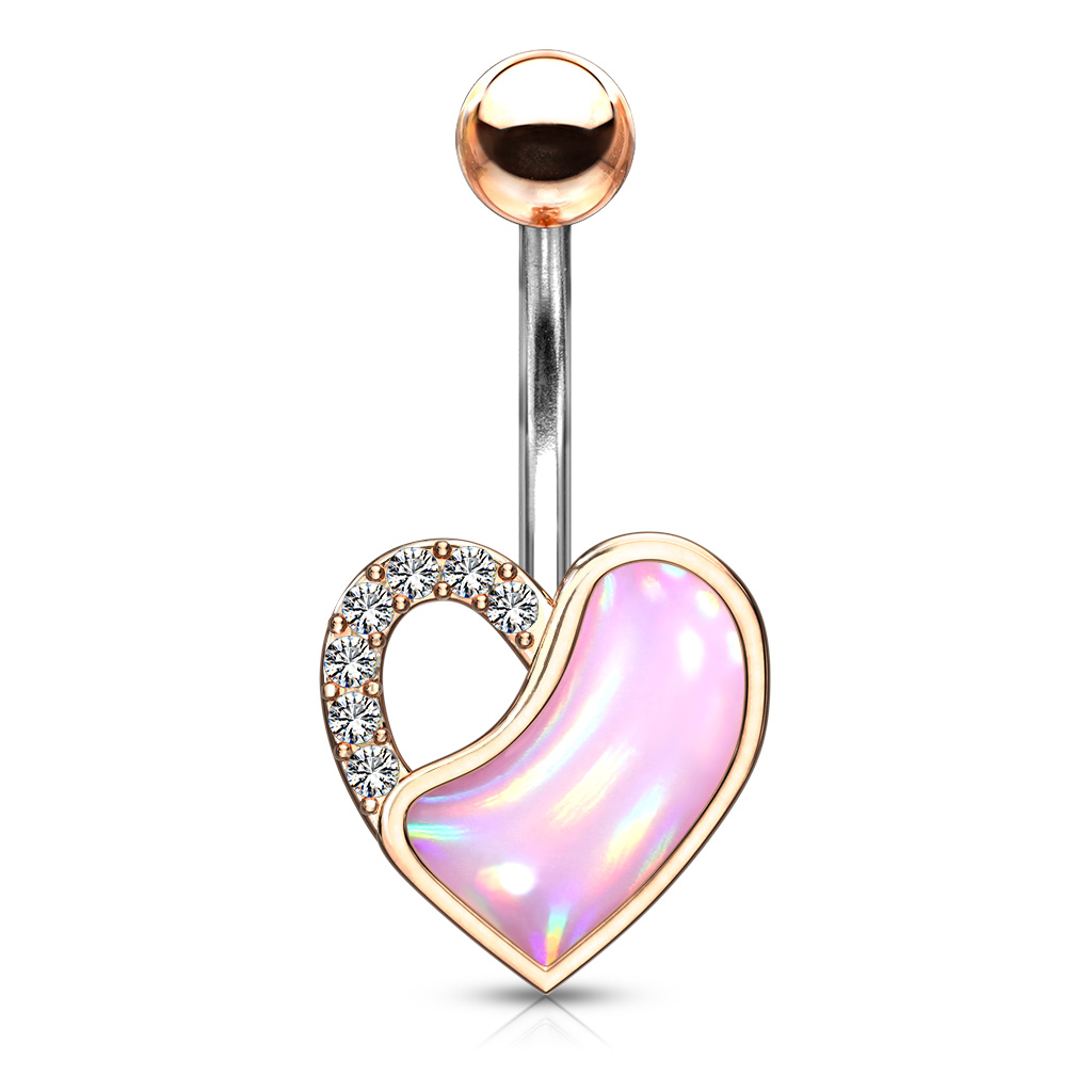 Piercing do pupíku z chirurgické oceli NSQ-5048