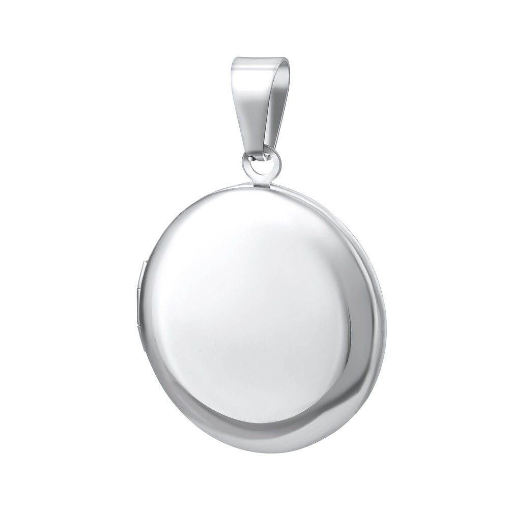 Ocelový medailon kruh otevírací