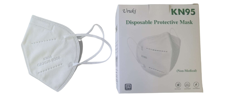 Respirátor KN95-25 Kusů.